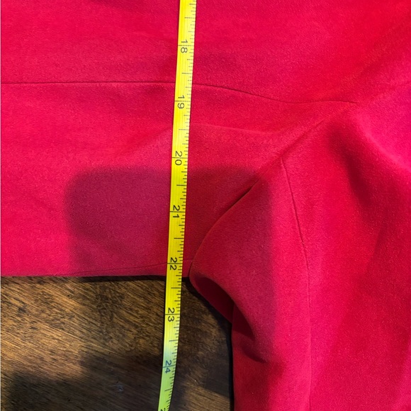 Conrad C Faux Suede Red Jacket - Picture 10 of 14